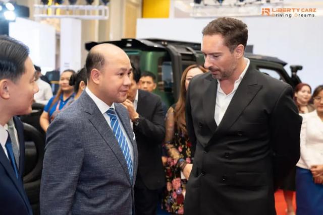 Phnom Penh Mega Auto Show Grand Opening! Deputy Prime Minister Hun Mani meets with Liberty Carz，JMC and other exhibitors